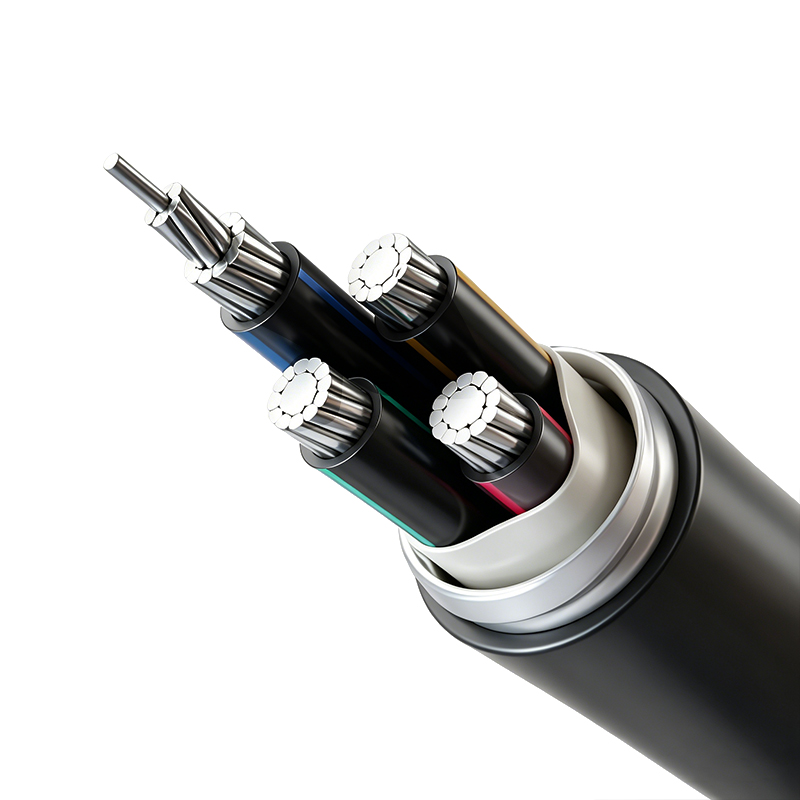 Aluminum Alloy Conductor Plastic Insulated Power Cable up to Rated Voltage 26/35kV